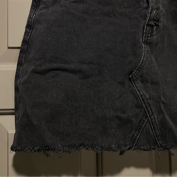 Madewell Rigid Denim A-Line Mini Skirt size 27 - Picture 5 of 7